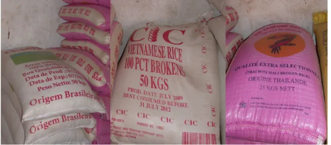 Figura 3: Venda de arroz importado 47 .