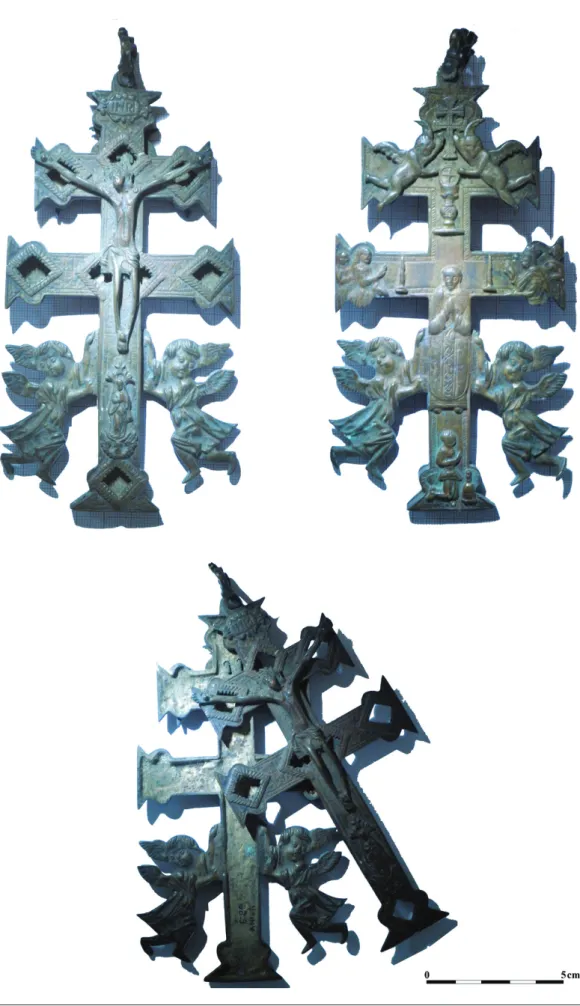 Figura 7 – Cruz de Caravaca (relicário) – achado fortuito doado ao MFTPJ.