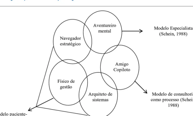 Figura 1 A segmentação dos consultores por categoria