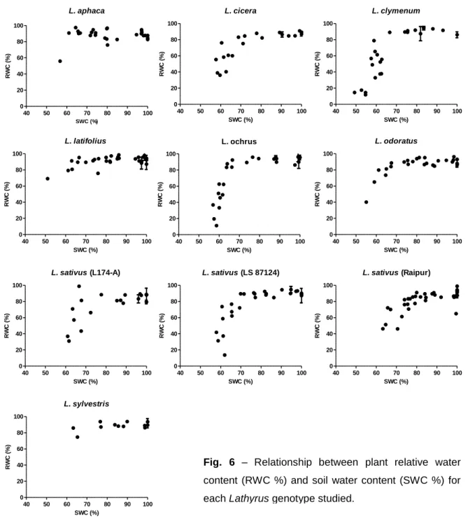 Table  4  shows  mean  values  for  fluorescence  parameters  studied  at  the  PMWS  when  compared  with  control  values  for  each  genotype