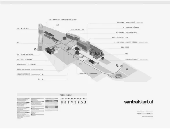 Figura 17 - Mapa de Santralistambul. 