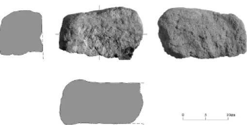 Fig. 4 – Alto do Outeiro: fragment of mudbrick AO-729, from unit 101.