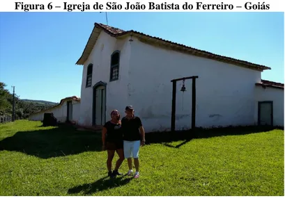 Figura 7 – Imagem Google Earth da localização do Arraial Ouro Fino – Goiás 