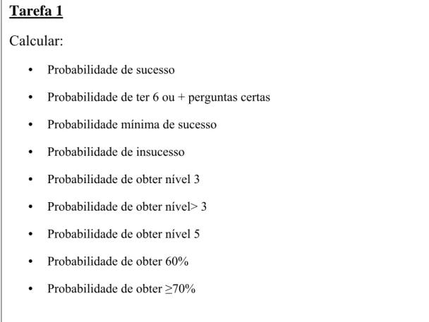 Figura 9: Tarefa 1  