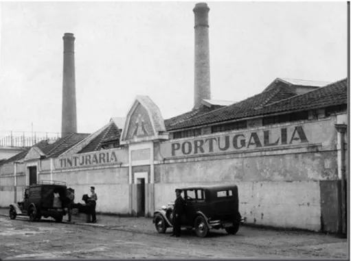 Foto de António Sachetti | Fonte: AML  Instalações da Tinturaria Portugália  Fonte: AML 