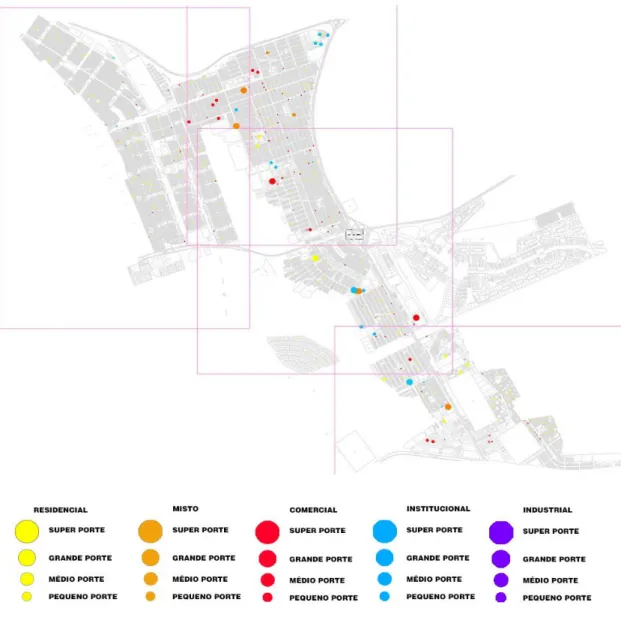 Figura 2 - Taguatinga/DF – Alvarás de Construção emitidos em 2015. Fonte: Autor, 2018