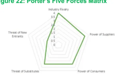 Figure 22: Porter’s Five Forces Matrix 