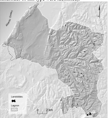 Figure 3. Landslide inventory #1. 