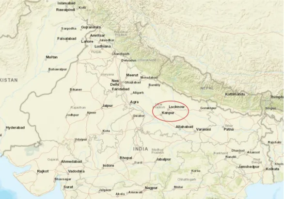 Figure 6: Study location 