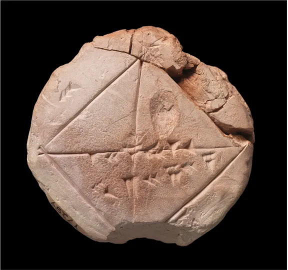 Figura 1.3: Tablete YBC [Yale Babylonian Collection] 7289.
