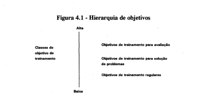 Figura 4.1 - Hierarquia de objetivos 