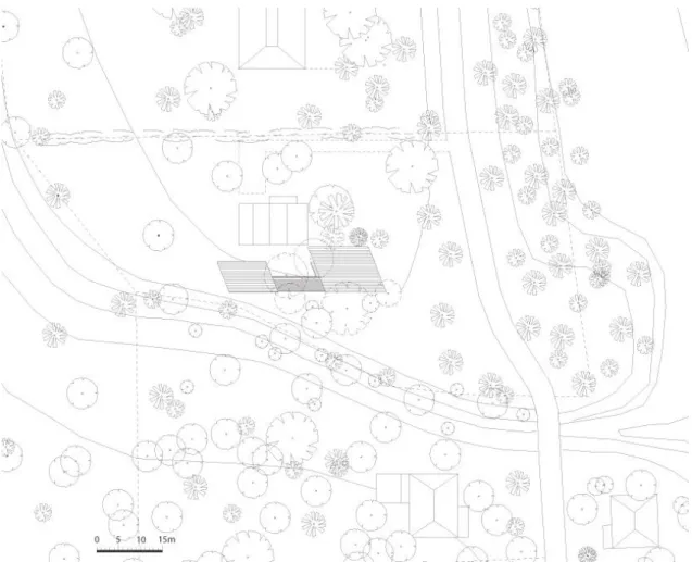Figura 8 - Casa Kiké, Planta de implantação 