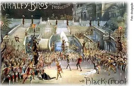 Figura 11 – Folder do espetáculo The Black Crook – 1866