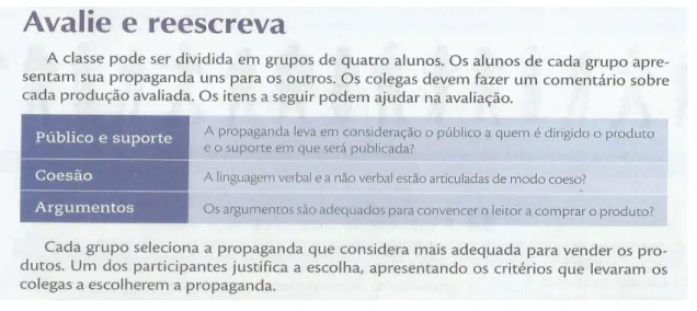 Figura 3: Avaliação e reescrita 