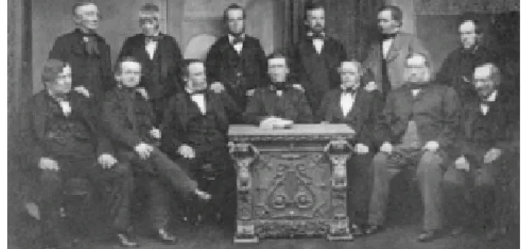 Figura  2.1. Pioneiros  fundadores  da Cooperativa  de  Rochdale  (13 dos 28 iniciais)