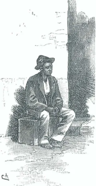 Fig.  8  &#34;Um  negociante Quioco&#34;  europeus. Neste  contexto, a  imagem  do  Cokwe  como  caçador  e  guerreiro, 