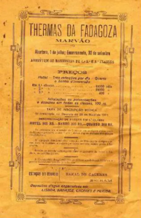 Fig. 19 | Edifícios de alojamento da  plataforma superior, junto ao estradão de  acesso às termas