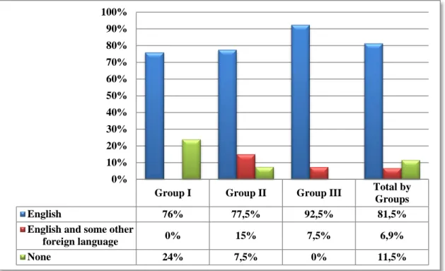 Figure 5.3. Language(s) used abroad to communicate. 
