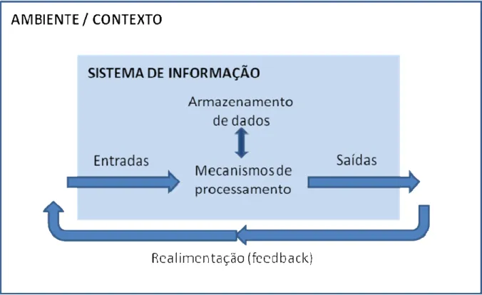 Figura 2: Sistema de Informação Aberto (AUDY, ABREU e CIDRAL, 2007). 