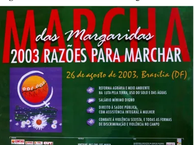 Figura 7 – Cartaz da Marcha das Margaridas de 2003