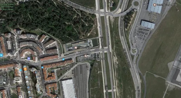 Figura 4 - Vista aérea do CST 186