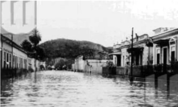 Figura 6 – Foto da Rua General Osório. Enchente de 1940. Fonte: Centro de documentação D