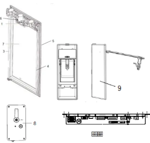 Figura 21: Conjunto da porta