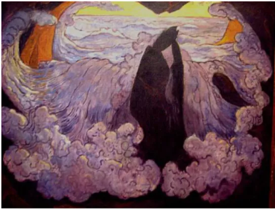 Ilustração 3 – La Vague Violette (1895).