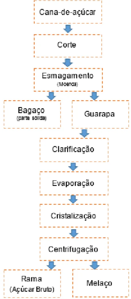 Figura 3- Esquema do processo de produção da Rama. 