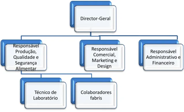 Figura 9: Organigrama da Indústria 