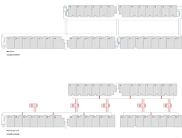 FIGURA 11 - Esquema gráfico para a tipologia  funcional: banda dos Lóios, “Pantera  Cor-de-rosa”
