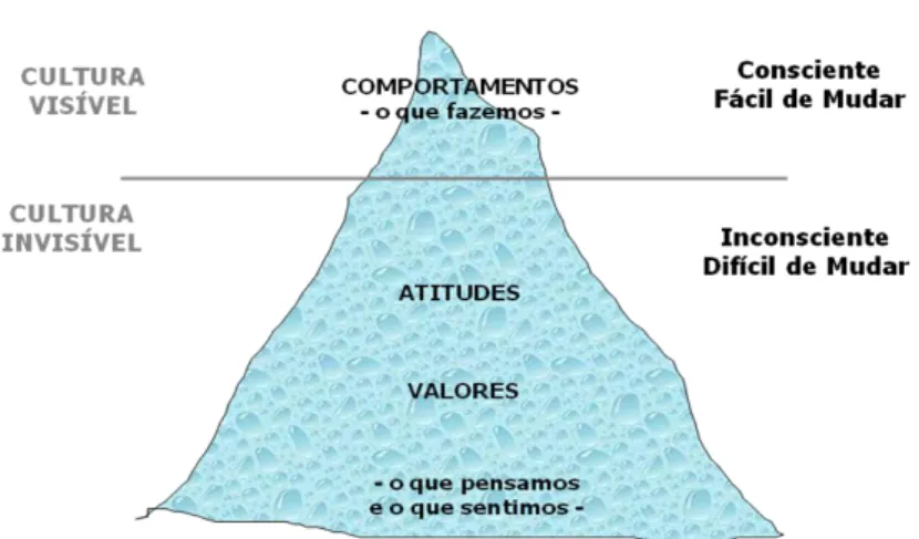 Figura 2: Modelo do “iceberg” 