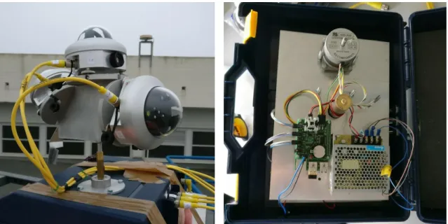 Figura  3.3  -  Interior  da  caixa  protectora  com  os  componentes  eletrónicos montados