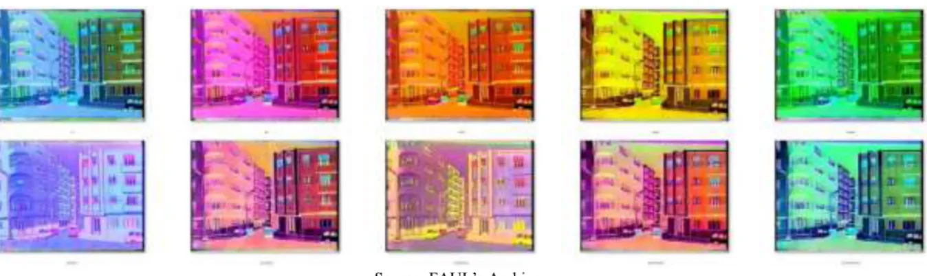 Figure 1. First sequence (excerpts) from the video Tedium. 