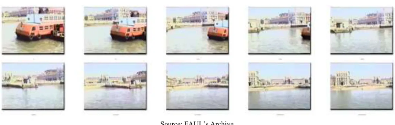 Figure 4. Sequence from the video The Place Where I Was Born. 
