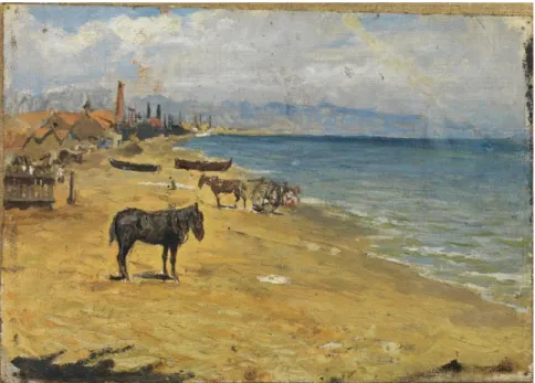 Figura 2.26 - Barceloneta Beach (1896), Pablo Picasso 