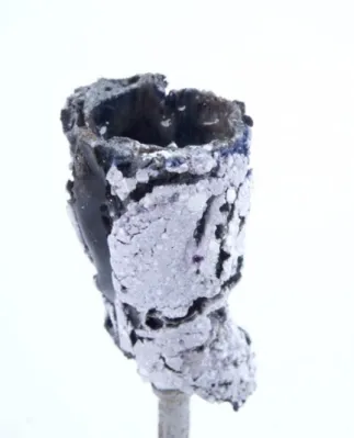 Figure 1. The Beginning - Artificial Fulgurite.