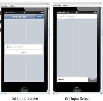 Figure 2.3: Application Screenshots 2.4.3 Related Mobile Applications
