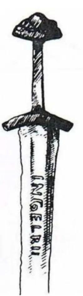 Figura 1.9 – Espada com inscrição Inglerii. 