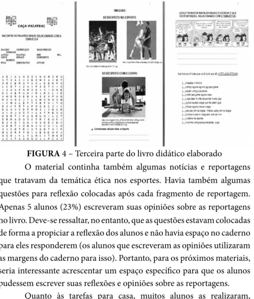 FIGURA 4 – Terceira parte do livro didático elaborado