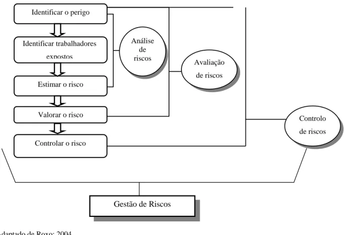 Figura 1: Análise, Avaliação e Gestão do Risco Profissional. 