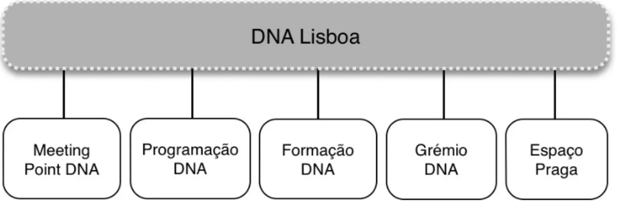 Figura 4 - Valências DNA Lisboa