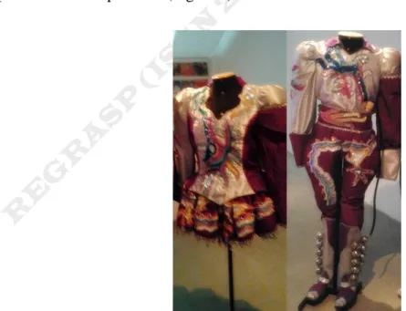 Figura 5: Imagen de los trajes de la danza Caporales                                                  
