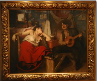 Figura 1: O Fado, obra de José Malhoa, 1910. Fonte: Museu do Fado. 