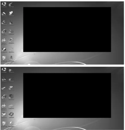 Figure 2. Background with Construction Tools (top) and Background with Cooking  Utensils (bottom) used to manipulate the context in Experiments 2 and 3