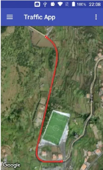 Fig. 7. Closed Road in Madeira Island 