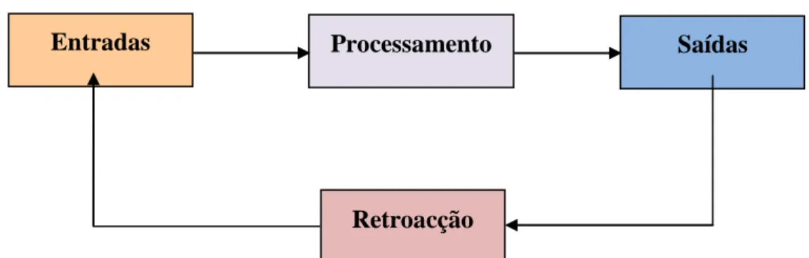 Figura 8 - Modelo de um sistema fechado segundo Bento e Salgado (2001) 