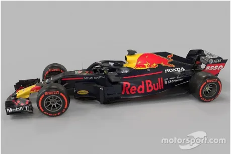 Figure 3 - Red Bull Formula 1 driving car 