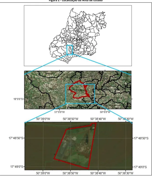 Figura 2 - Localização da Área de Estudo 