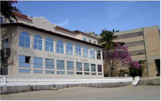 Figura 3 – Escuela Superior de Guerra de Brasil en Rio de Janeiro, sede del CAD-SUL